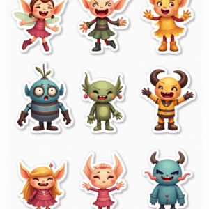 Mood Stickers - Sheet v19